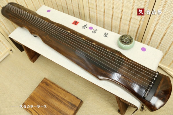 海南藏族自治州高级精品演奏古琴【断纹伏羲式】
